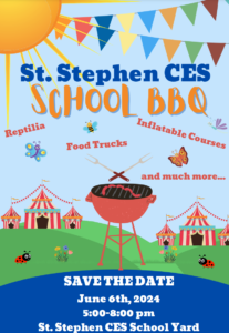 Save the Date: St. Stephen BBQ Night, June 6th